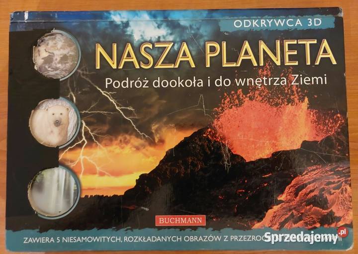 Odkrywca 3D Nasza planeta Podróż dookoła i do Książki dla dzieci Wrocław