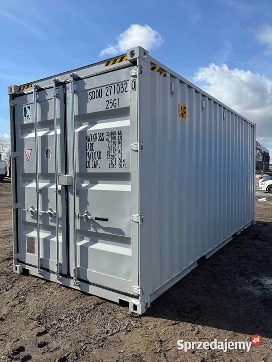 Kontener morski 20HC DD one way double Door Gdynia sprzedam