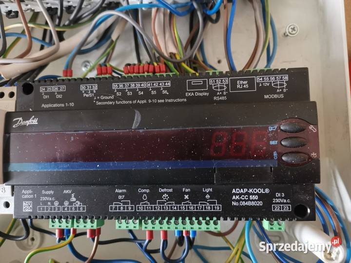 Sterownik urządzeń chłodniczych Danfoss AKCC 550 śląskie Pszczyna sprzedam
