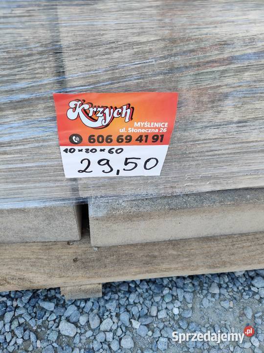 PALISADA gładka obrzeże krawężnik 602010 Kostka Obrzeża i palisady Nowy Targ