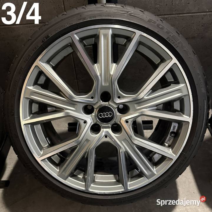 19 Audi A4 A6 felgi koła komplet z oponami 5x112