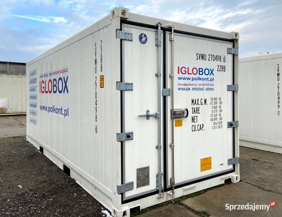 Sprzedam CHŁODNIE kontener 20RF OW NOWY Gdańsk