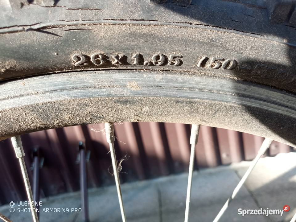 sprzedam rower koła aluminiowe 26 cal Strzelno