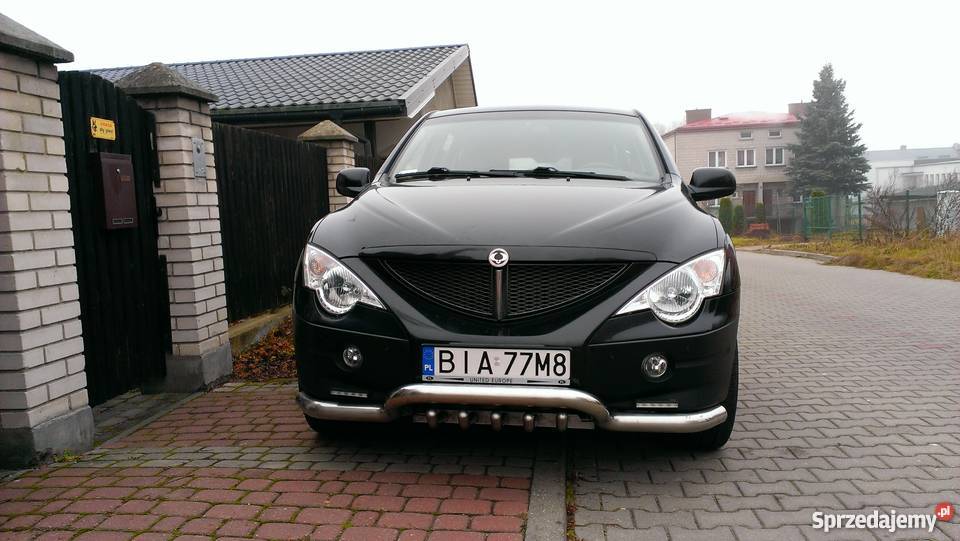 SsangYong Actyon SPORT 20 diesel 141 sport 4x4 gniazdo AUX Białystok sprzedam