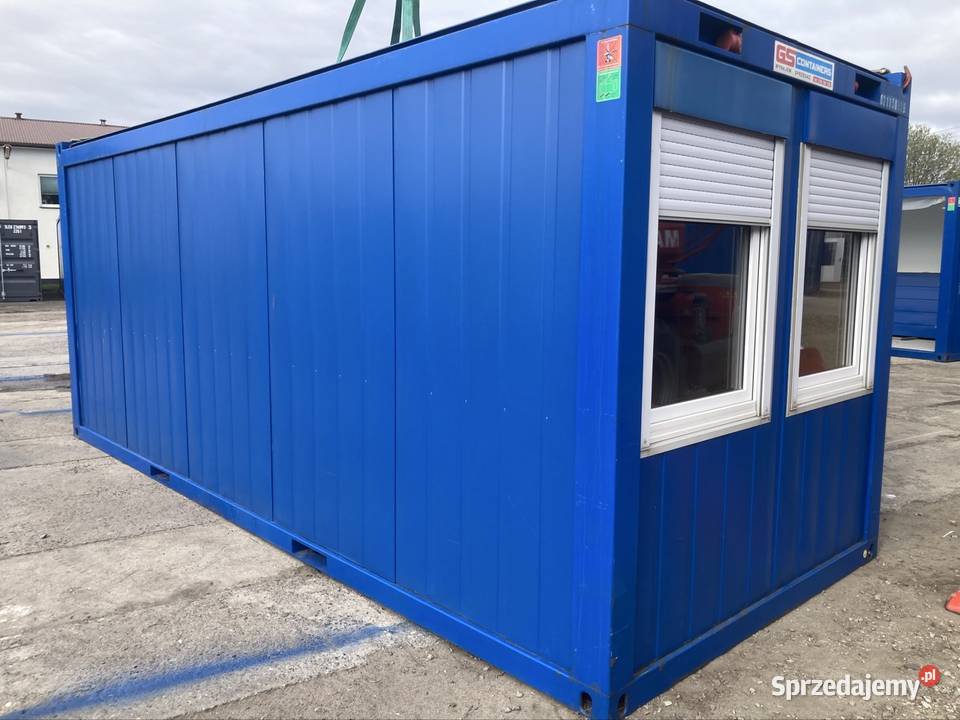 Kontener sanitarnobiurowy 20 Containex super Magazynowanie Zgierz
