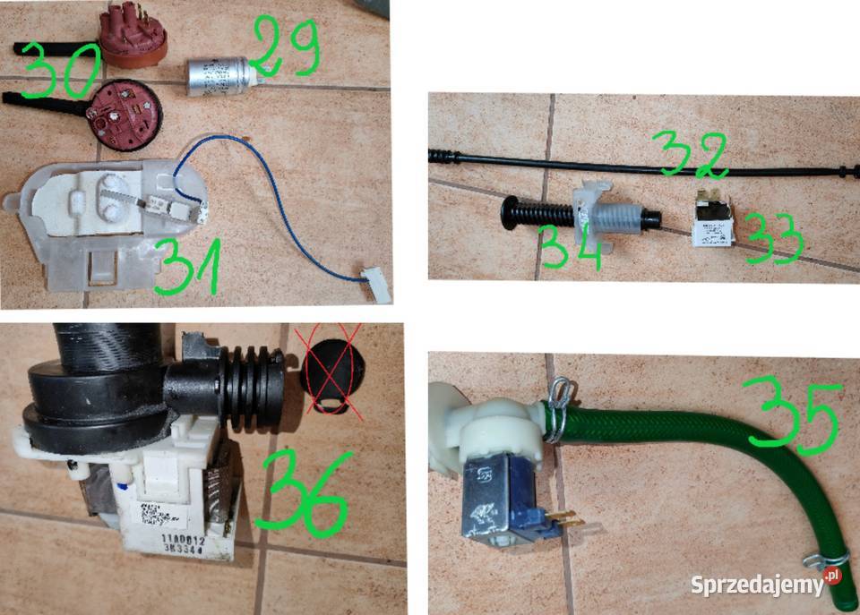 Zmywarka Electrolux ESI64010X NA CZĘŚCI Części i Akcesoria Bielsko-Biała