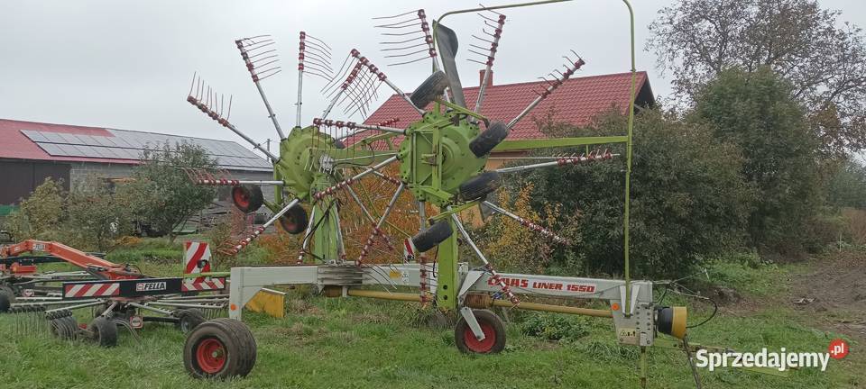 Zgrabiarka Claas liner 1550 do boku Claas Zgrabiarki i przetrząsacze