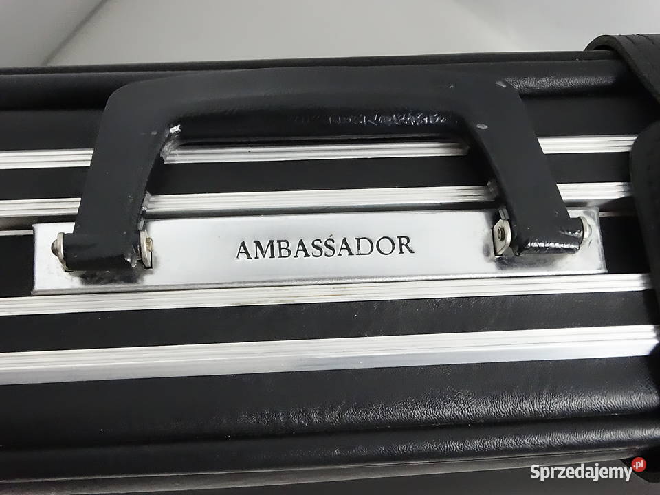 Stylowa Walizka Vintage Ambassador Klasyk z Biłgoraj