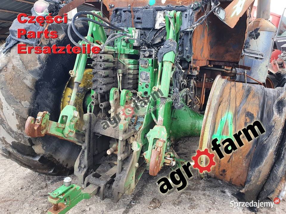 John Deere 8360 R części skrzynia biegów silnik Rolnictwo dolnośląskie Byków sprzedam