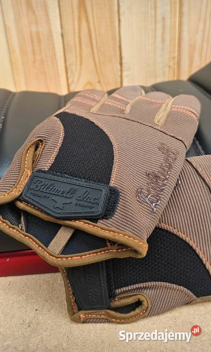 Rękawice Motocyklowe Biltwell Brown Moto Gloves Rękawice Piła
