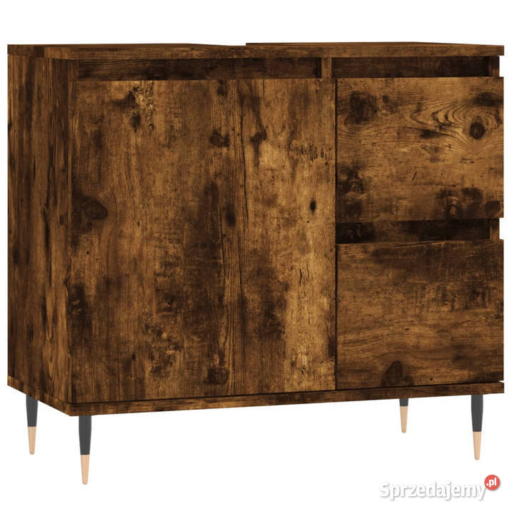 Szafka łazienkowa przydymiony dąb 65x33x60 mazowieckie Warszawa