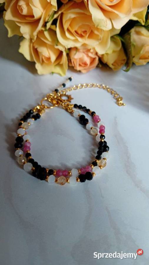 Bransoletka z naturalnych kamieni łódzkie Radomsko