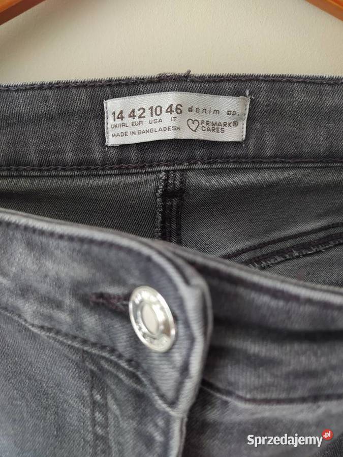 Spodnie EUR 42 jeansy Primark Dżins  małopolskie Kraków sprzedam