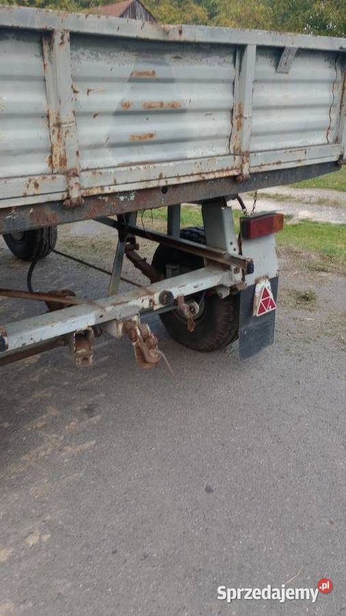 Przyczepa rolnicza d 47 Słomniki sprzedam