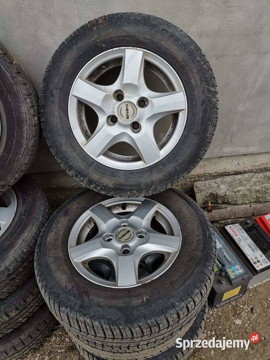 Felgi aluminiowe 4x100 enzo r13 13 ładne plus osobowe