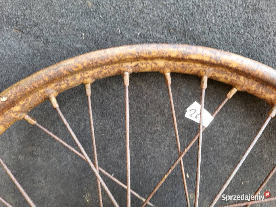 KOŁO PRZÓD TERROT NSU SHL WFM DKW ARDIE BSA Motocyklowe Motoryzacja