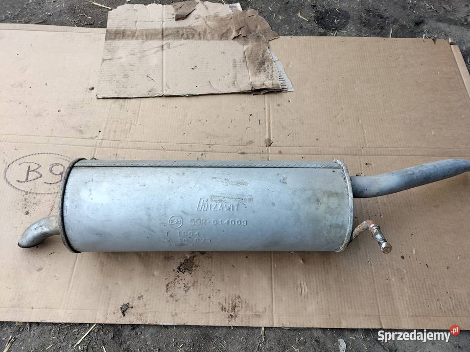 POLO MK4 9N TŁUMIK KOŃCOWY 59R014003 osobowe Części samochodowe Kamień-Kolonia