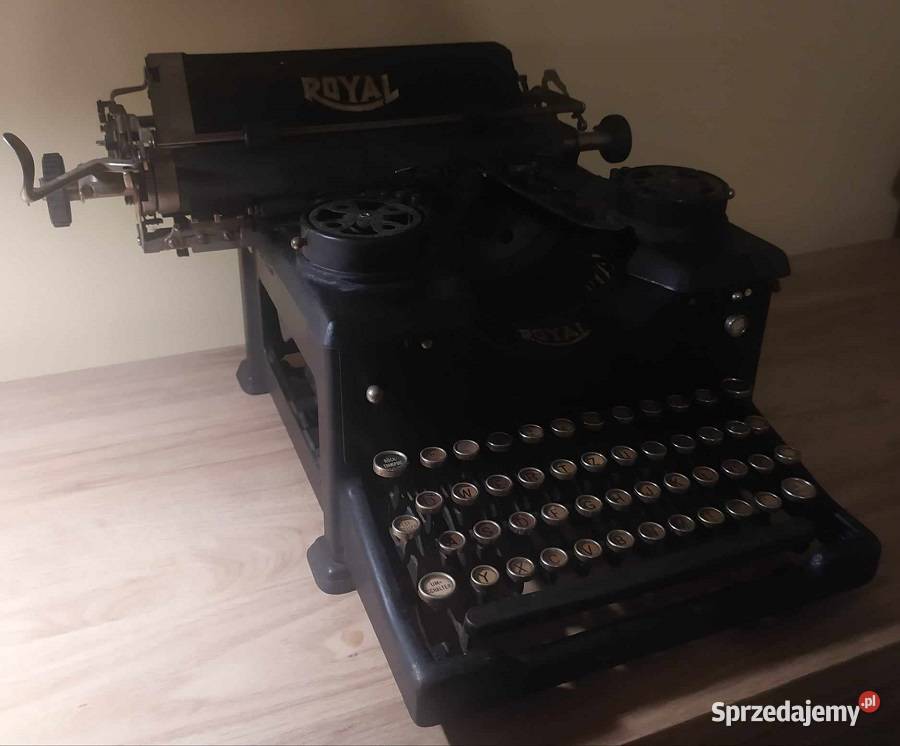 Królewska Maszyna do pisania 1931 ROYAL lubelskie Lublin