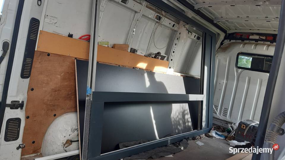 Drzwi wejściowe aluminiowe trzyszybowe Wysokie