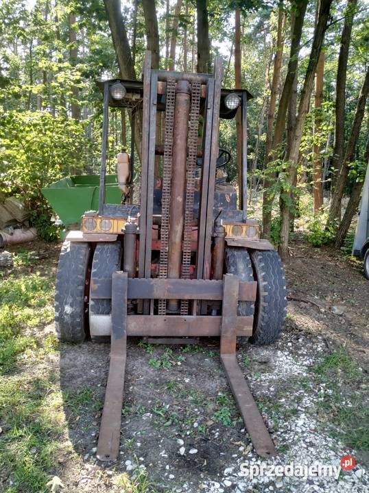 Wózek widłowy terenowy DESTA silnik zetor gpw małopolskie Jodłówka-Wałki