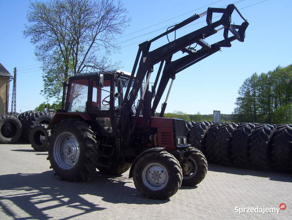 MTZ Belarus 952 z turem Pronar ładowacz czolowy Ciągniki Bratian