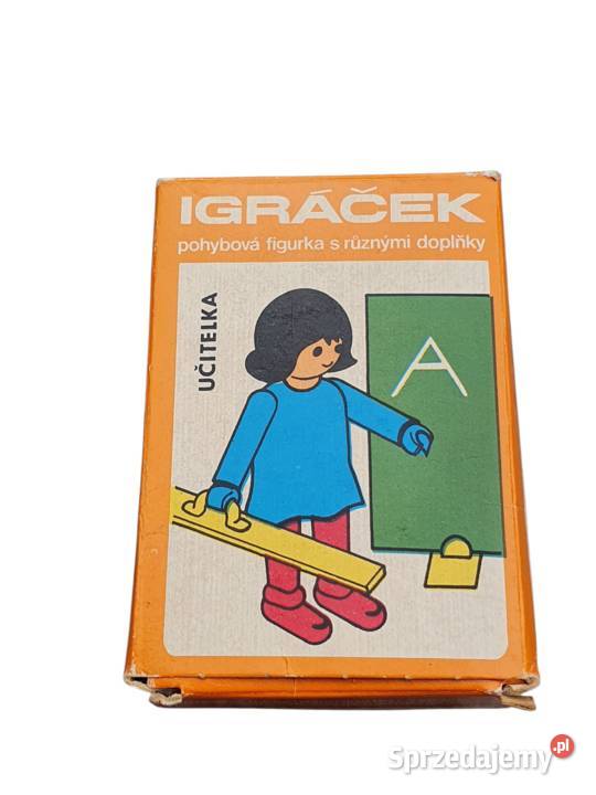 Stara zabawka figurka nauczycielki IGREK 1992 Cieszyn