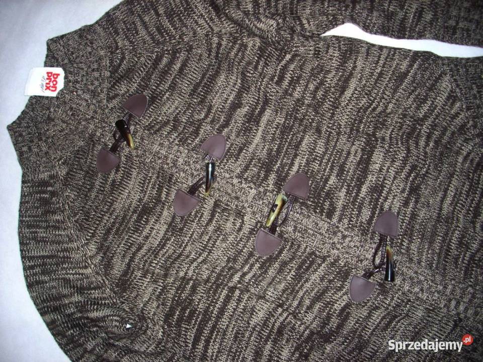 Ciepły Sweter Żakiet Kardigan ZAMEK NOWY 36 38 Marynarki i żakiety Nowy Sącz