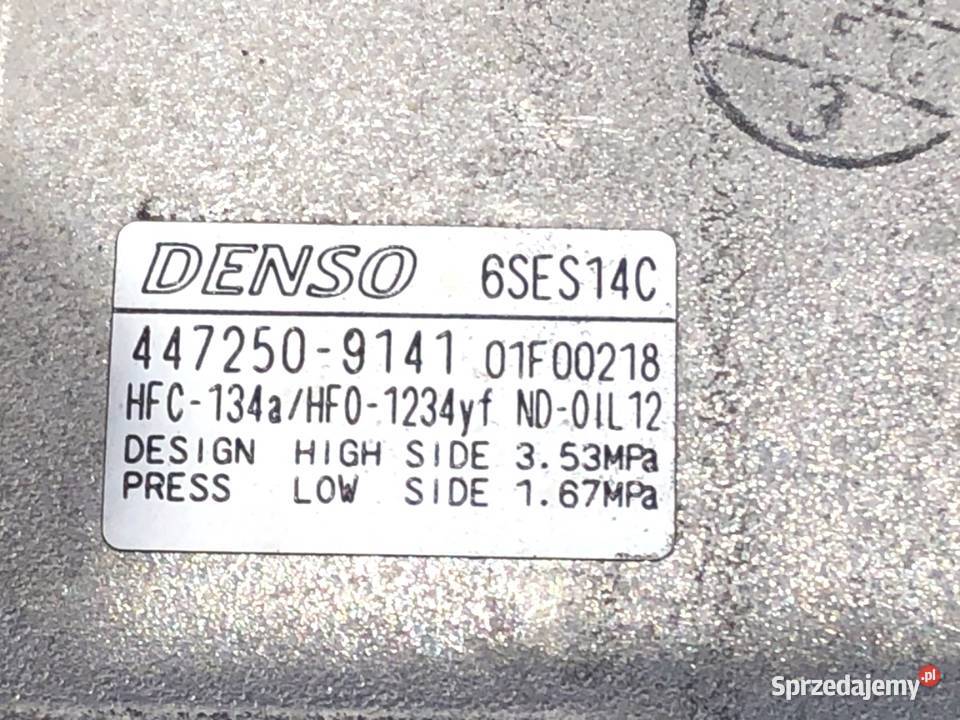 SPRĘŻARKA KLIMATYZACJI TOYOTA COROLLA E21