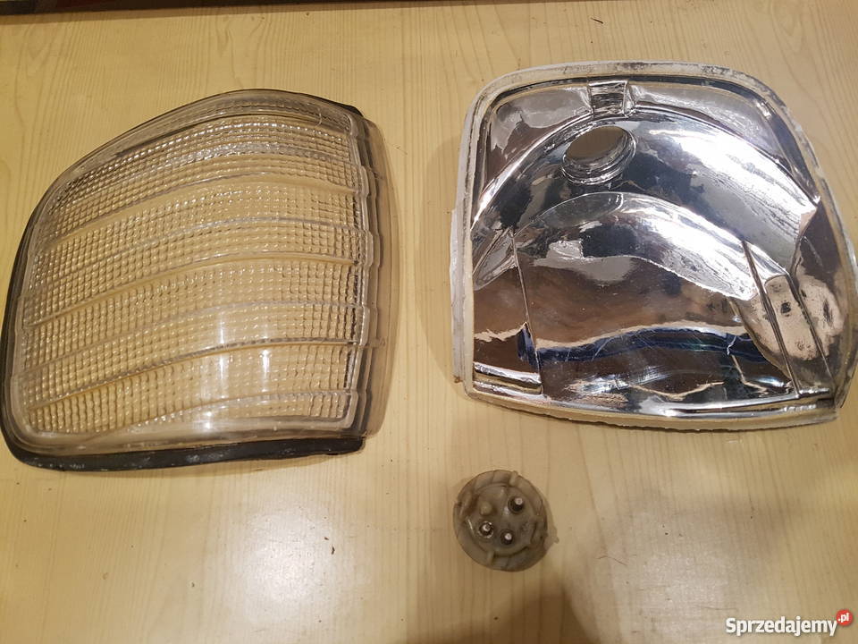 Kierunkowskaz Mercedes 126 biały przód osobowe Części