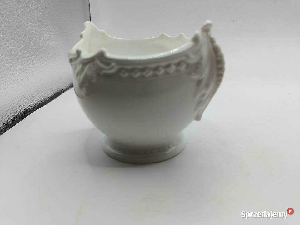 Cukiernica porcelana biała ANGLIA Coalport Cukiernice lubelskie Zamość