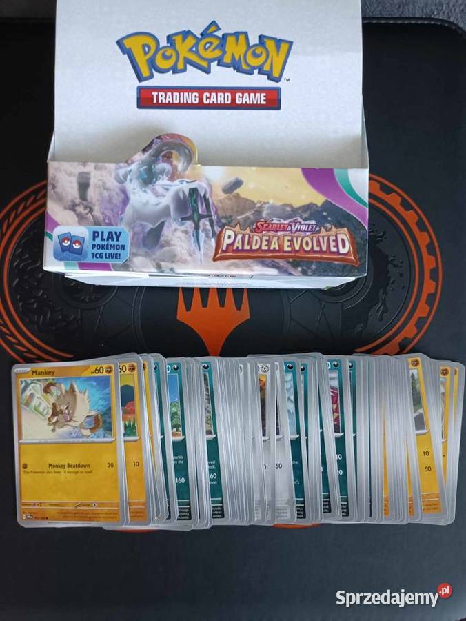 Zestaw kart pokemon TCG 60x w tym rewers Kraków