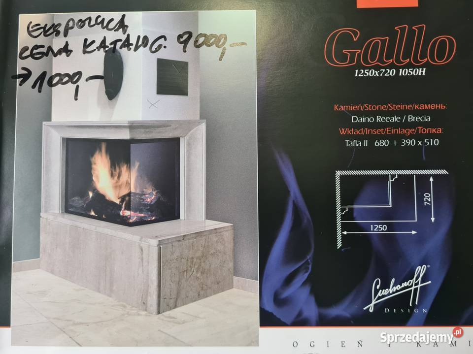 Obudowa kominek wyprzedaż magazynu