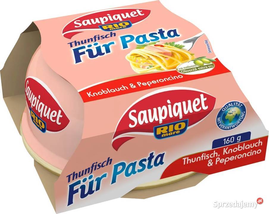 Saupiquet tuńczyk na makaron z czosnkiem i chili dolnośląskie Świdnica