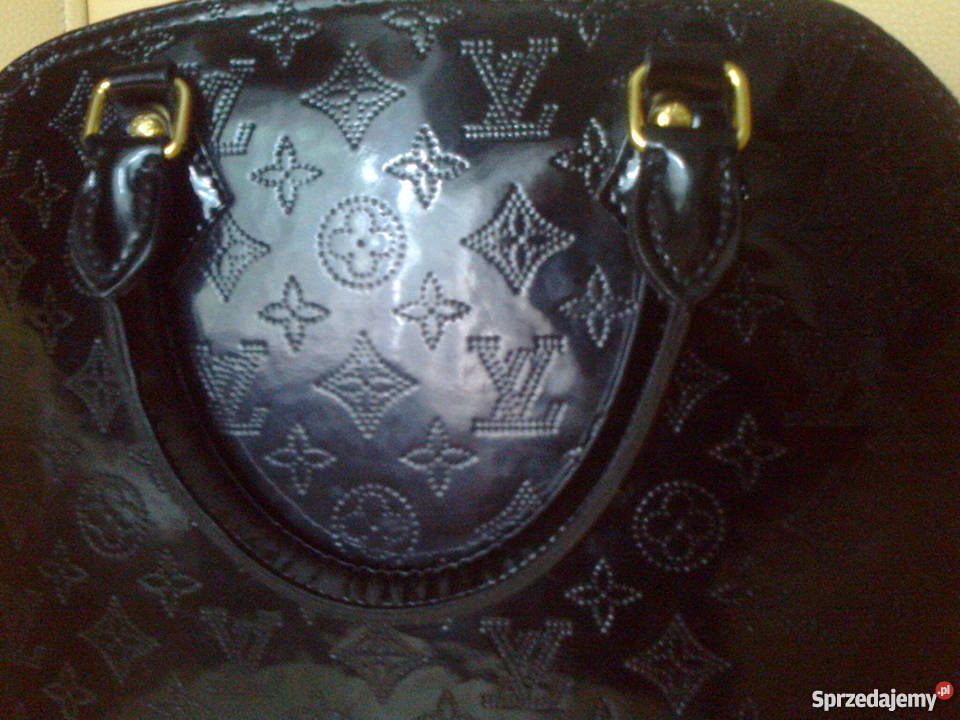 LV Alma czarna torebka kuferek lakierowana Tarnowo Podgórne sprzedam