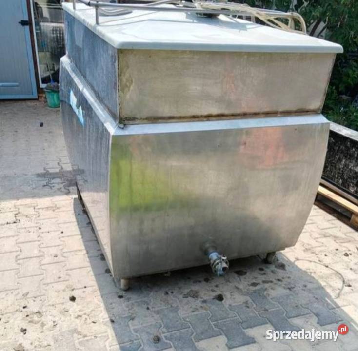 Zbiornik na mleko 1800l Zbiorniki Romaszki