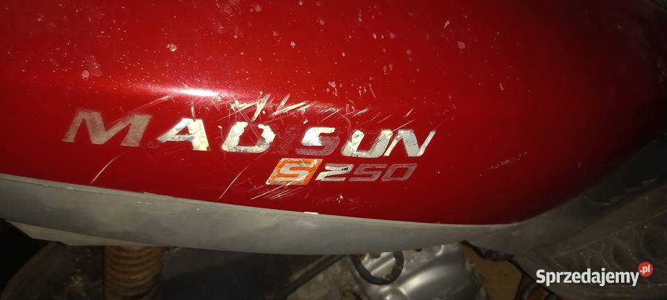 Skuter Yamaha modus 250 250cm3 Pilaszkowice Pierwsze