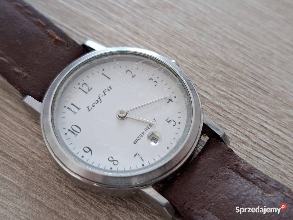 Stary Zegarek QQ LeafFit Japan Vintage Nowa Radom