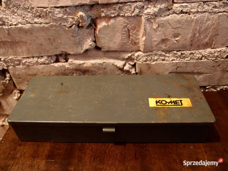 Zestaw kluczy z PRLu Komet Nasadkowo Koronkowe