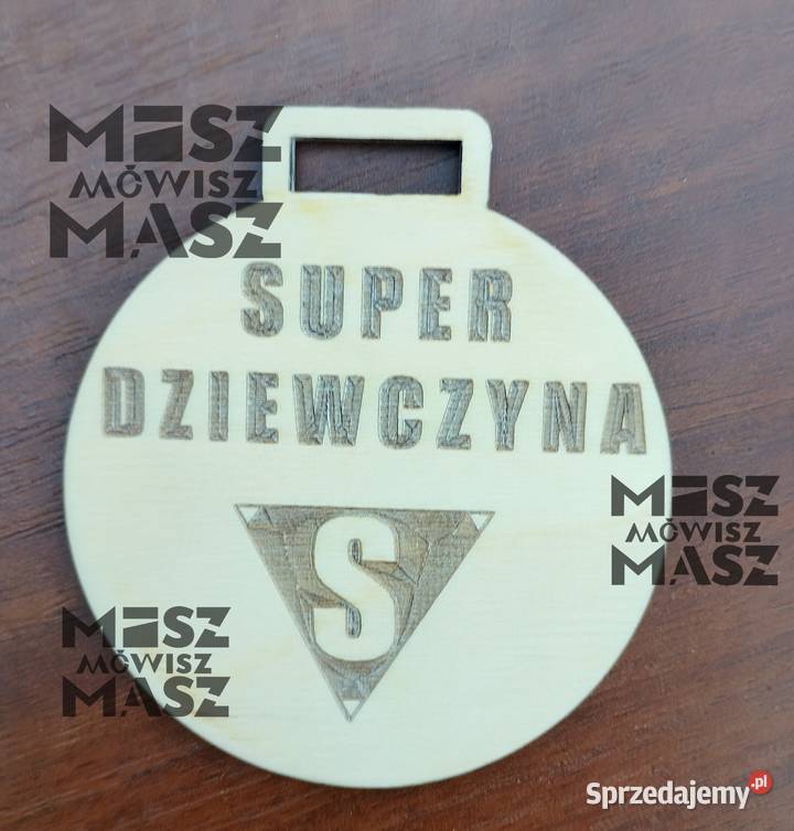 Medal SUPER na dzień dziewczynki chłopaka Racot