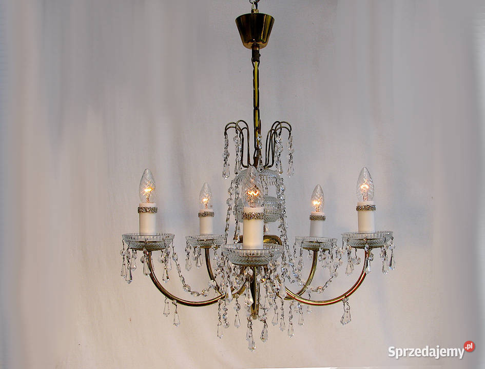 Lampa Żyrandol Glamour