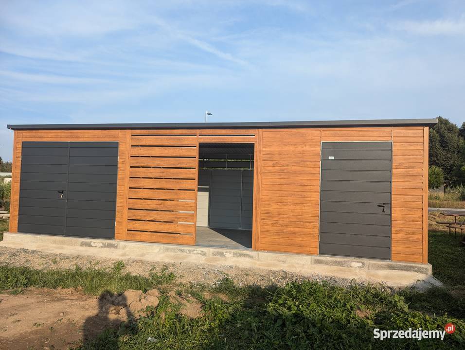 garaż blaszany 3x5 6x6 9x6 10x6 8x6 producent Częstochowa