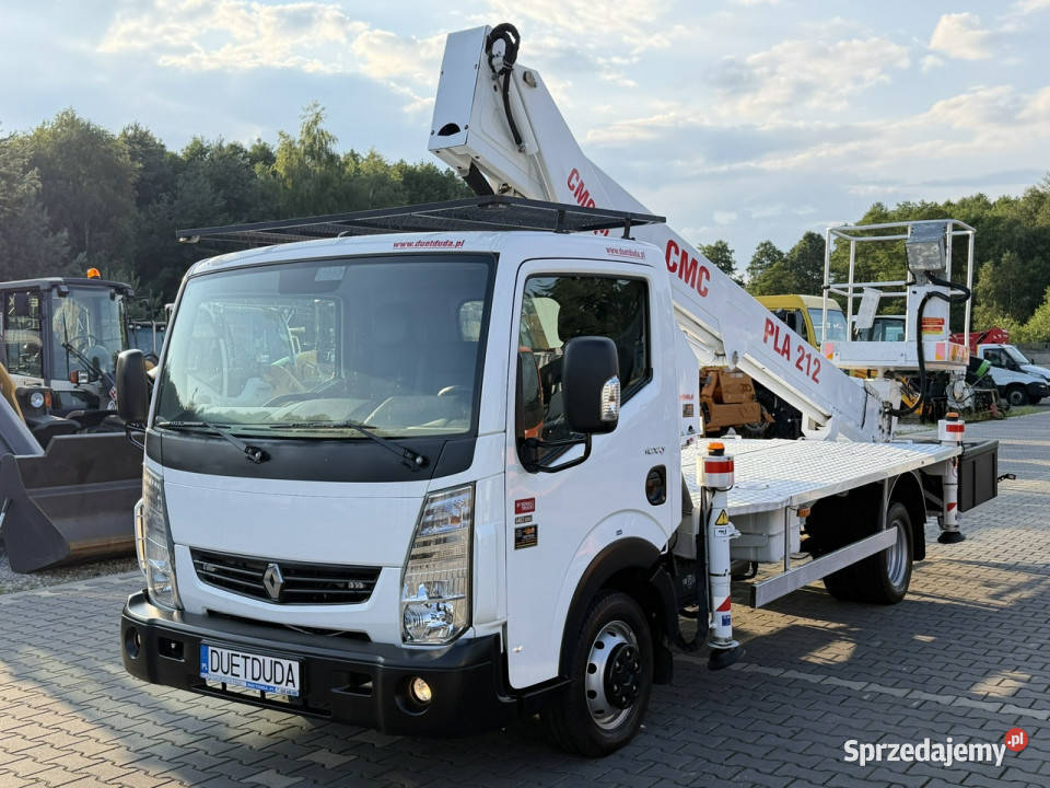 Renault Maxity Podnośnik Koszowy 21m CMC PLA 212 Widełki