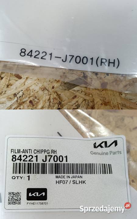 KIA CEED III NAKLEJKA FOLIA OCHRONNA BŁOTNIK Części montażowe Pleszew sprzedam