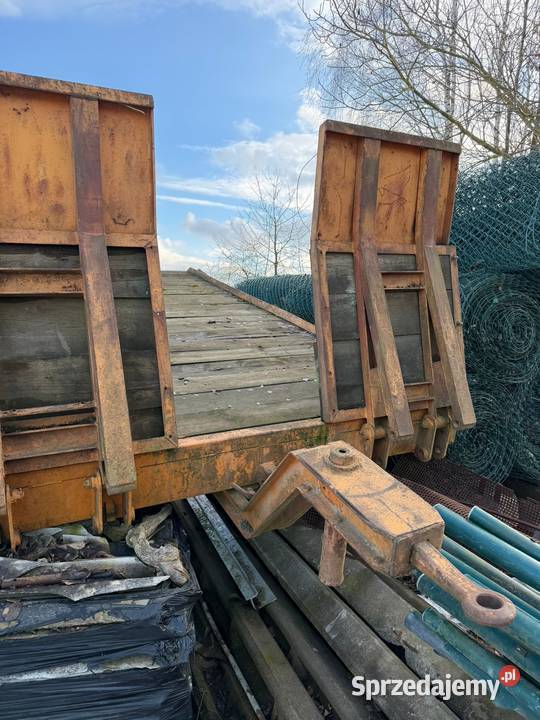 Mała przyczepa niskopodwozie rolnicza Kraśnik