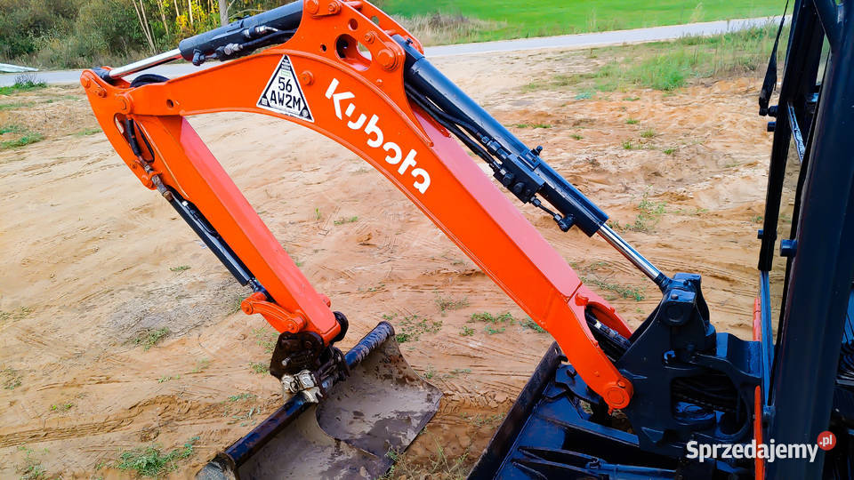 Kubota KX0164 minikoparka 2019 r 1902 mtg nie Piotrków Trybunalski