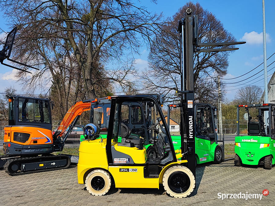 wózek widłowy Hyundai 35L7A duplex hilo 33 m LPG Wózki widłowe sprzedam