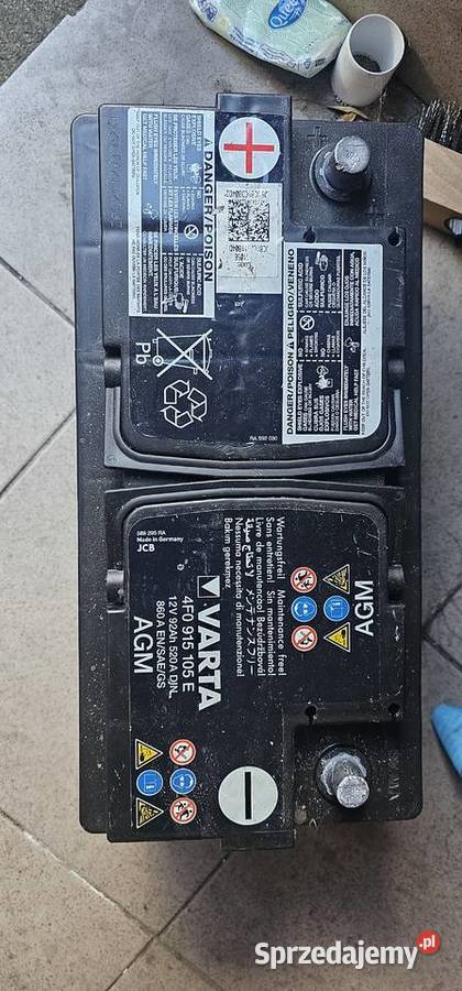 Akumulator varta 92ah pomorskie