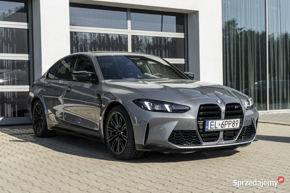 BMW M3 BMW M3 Competition M xDrive Sedan DEMO elektrycznie ustawiane fotele Łódź