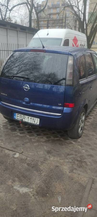 Opel Meriva 16 16v 105 LPG poduszka powietrzna Łódź