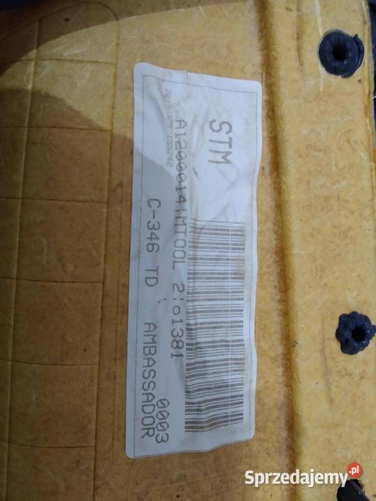 TAPICERKA BOCZEK PRZÓD TYŁ KPL KOMBI Ford Focus